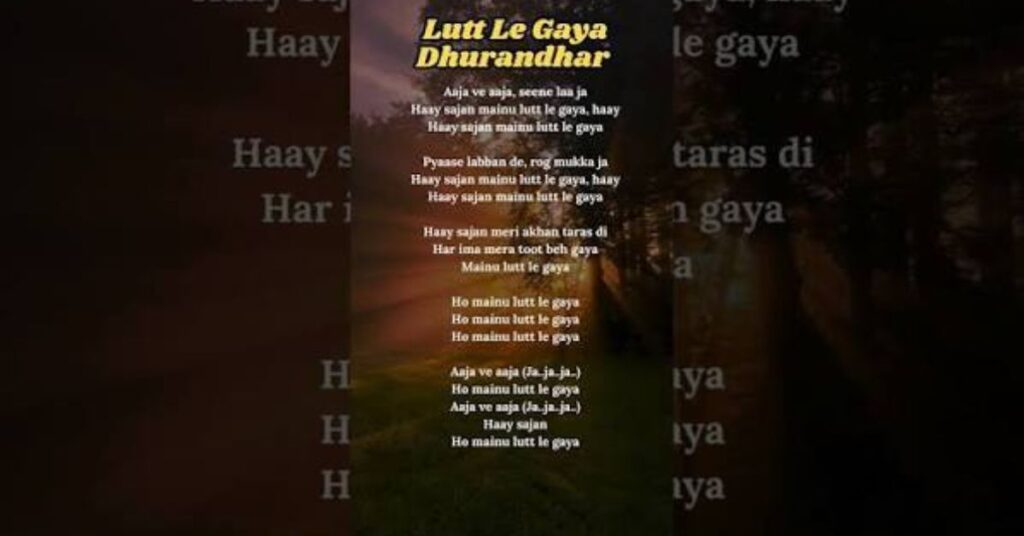 utt-le-gaya-lyric
